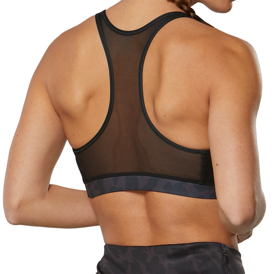 Mizuno Alpha Graphic Bra Black