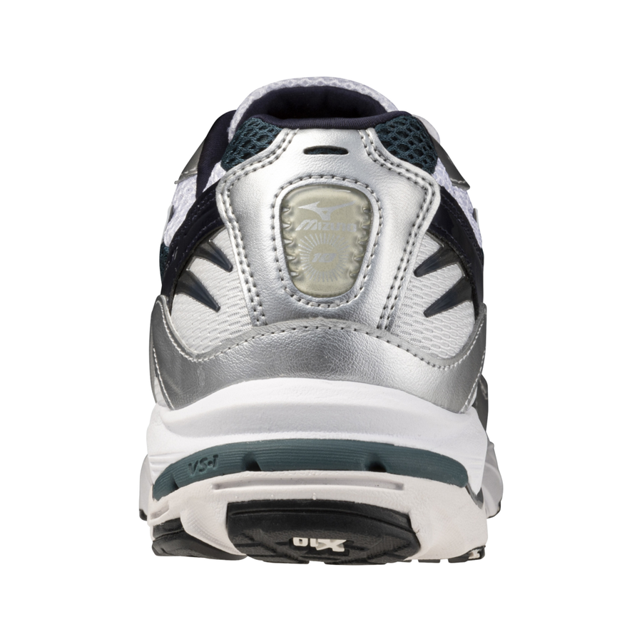Mizuno Wave Rider 10 White/BaritoneBlue/DeepTeal