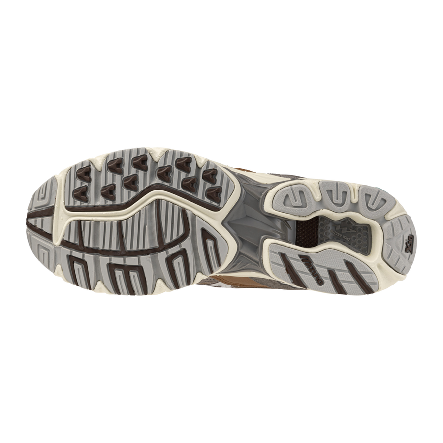 Mizuno WAVE RIDER 10 Fossil/White/Thrush
