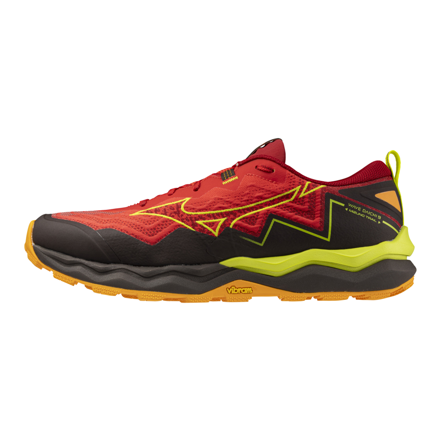 Mizuno WAVE DAICHI 9 High risk red/evening primrose/bright marigold