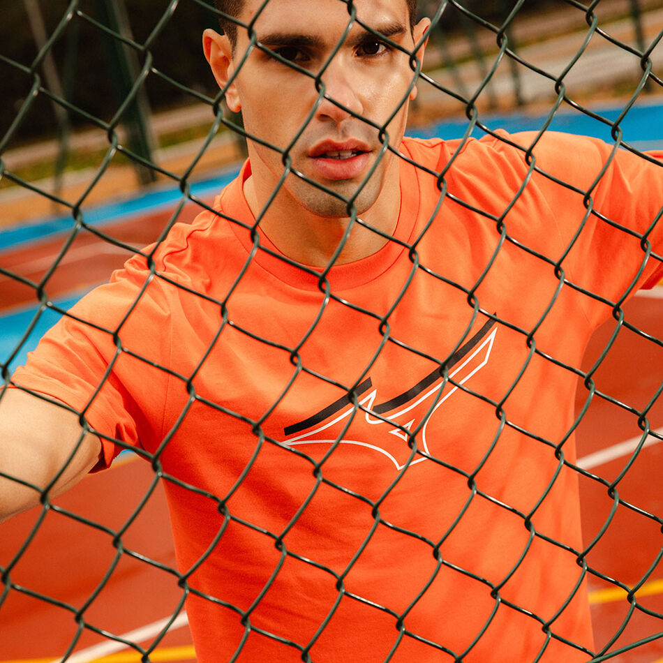 Mizuno Athletics RB Tee Nasturtium 