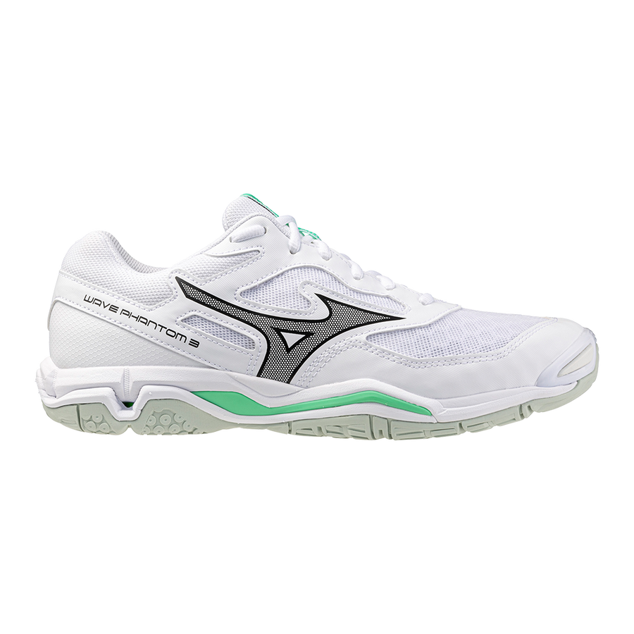 Mizuno WAVE PHANTOM 3 White/Black/Frozen Emerald