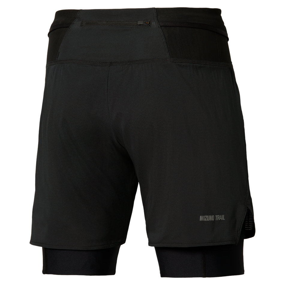 Mizuno Multipocket Trail2in1Short(M) Black