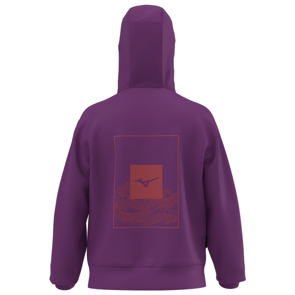 Mizuno Athleticwear new wave hoodie Dahlia