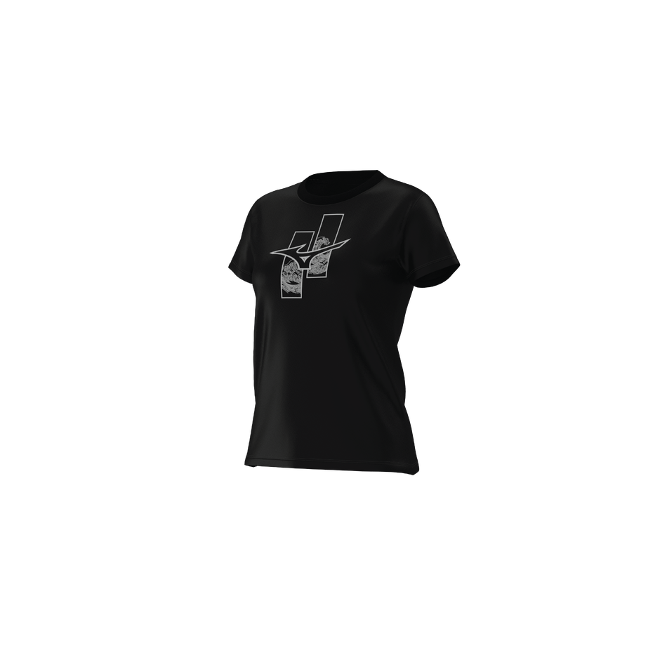 Mizuno Athleticwear runbird t-shirt Black