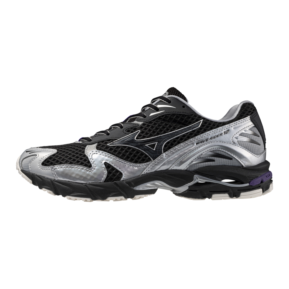 Mizuno WAVE RIDER 10 Black/black sand/purple haze