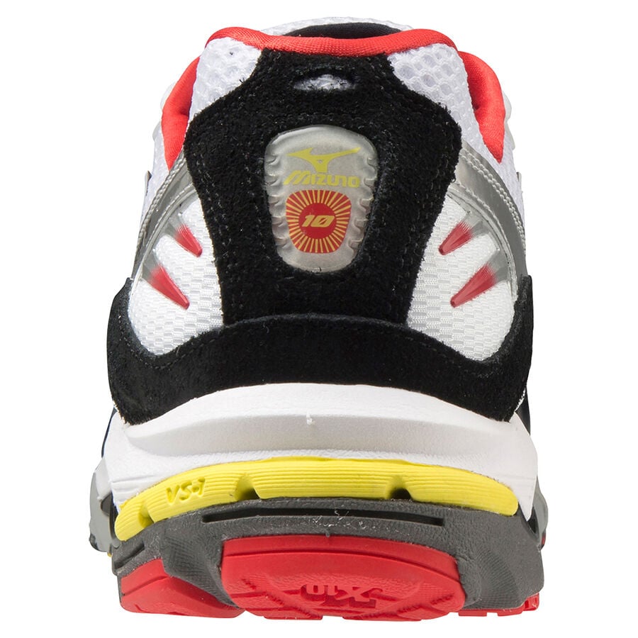 Mizuno Wave Rider 10 White/Black/RacingRed