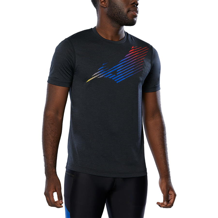 Mizuno Core Graphic RB Tee Black
