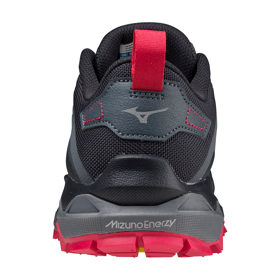 Mizuno Wave Mujin 8 Turbulence/Obsidian/RRed