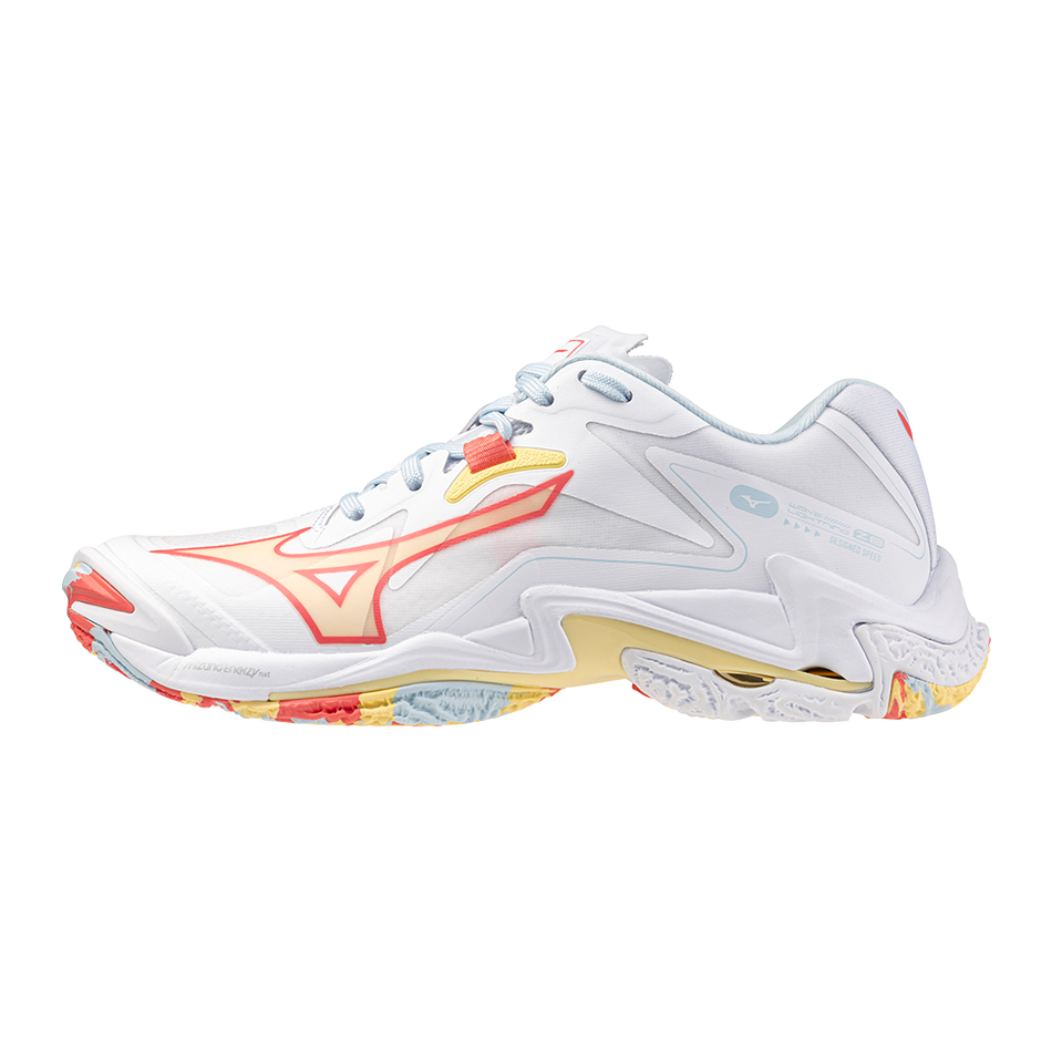 Mizuno WAVE LIGHTNING Z8 White/Calypso Coral/Pale Banana
