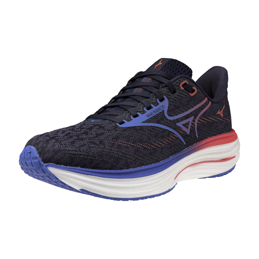 Mizuno WAVE RIDER 29 Odyssey Gray/Iris Bloom/Calyps