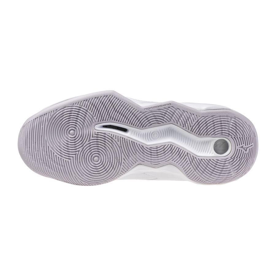 Mizuno WAVE DIMENSION White/VioletIndigo/CamelliaRos
