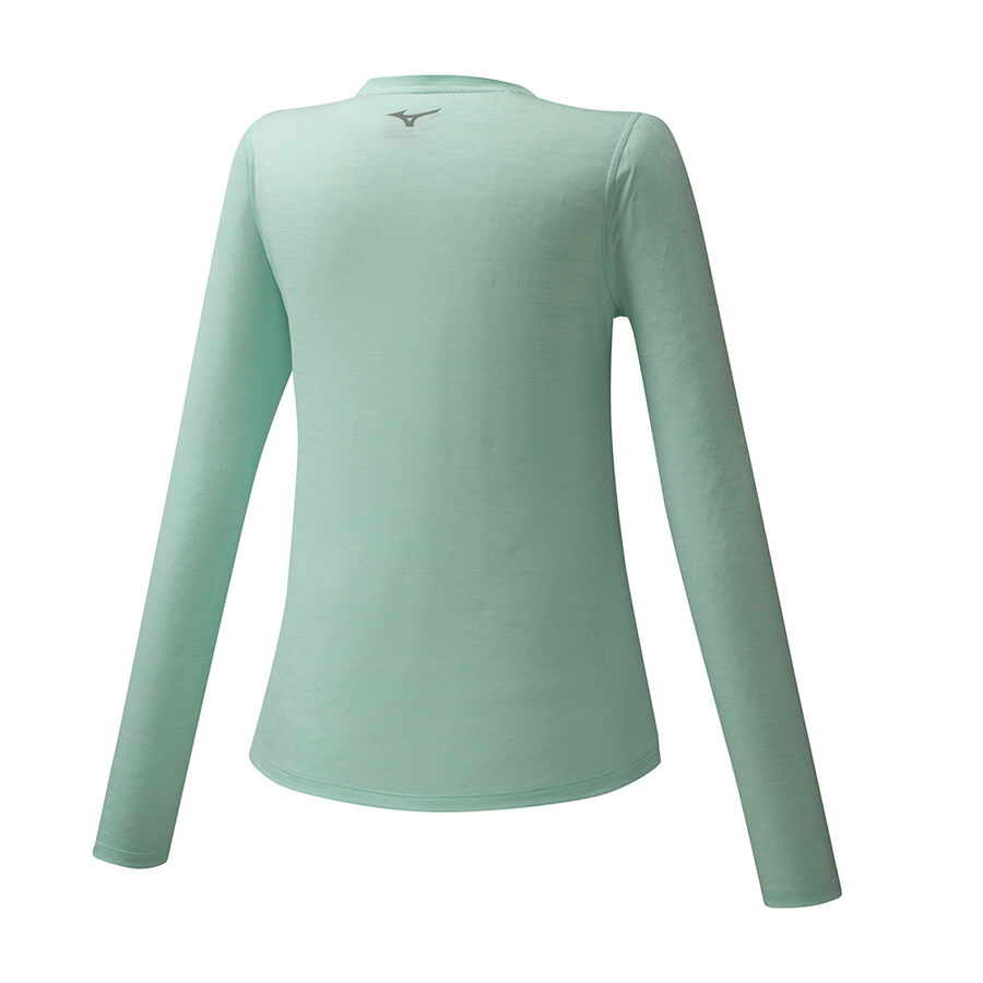Mizuno Impulse Core LS Tee Beach Glass