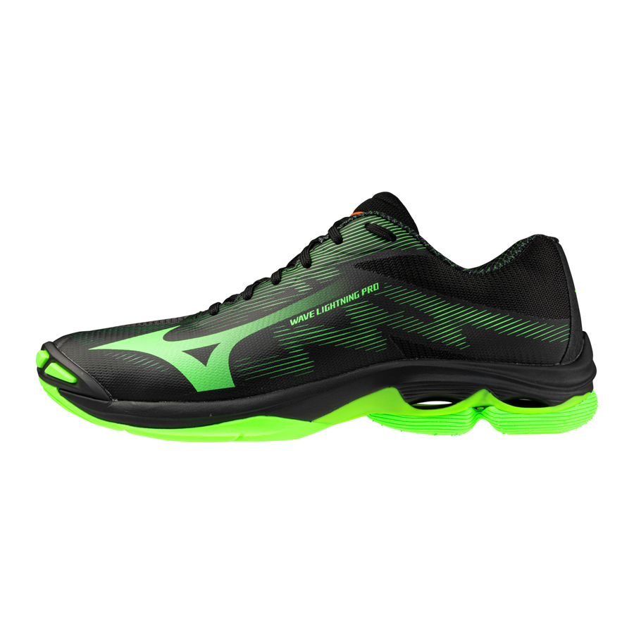 Mizuno WAVE LIGHTNING PRO Black/Glowing Apple/Mandarin Orange