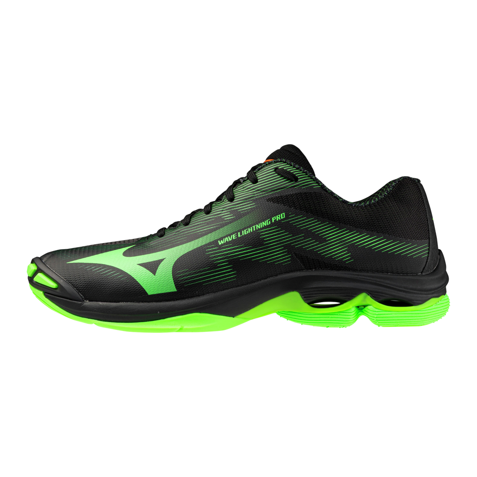Mizuno WAVE LIGHTNING PRO Black/Glowing Apple/Mandarin Orange
