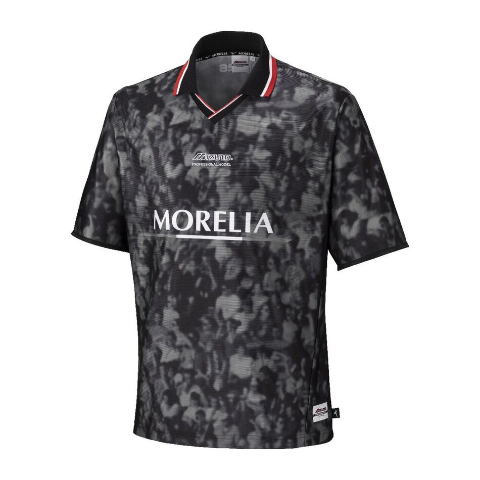 Mizuno MORELIA OFF RETRO TEE HALFSLEEVE Black