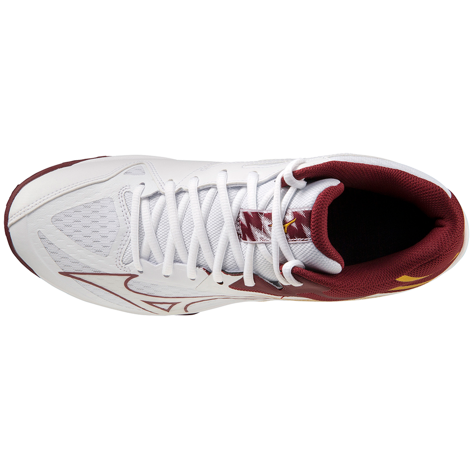 Mizuno THUNDER BLADE Z MID White/Cabernet/ MP Gold