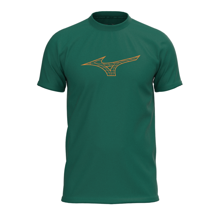 ATHLETICS RB T-SHIRT Verde Athleticwear Mizuno Italia