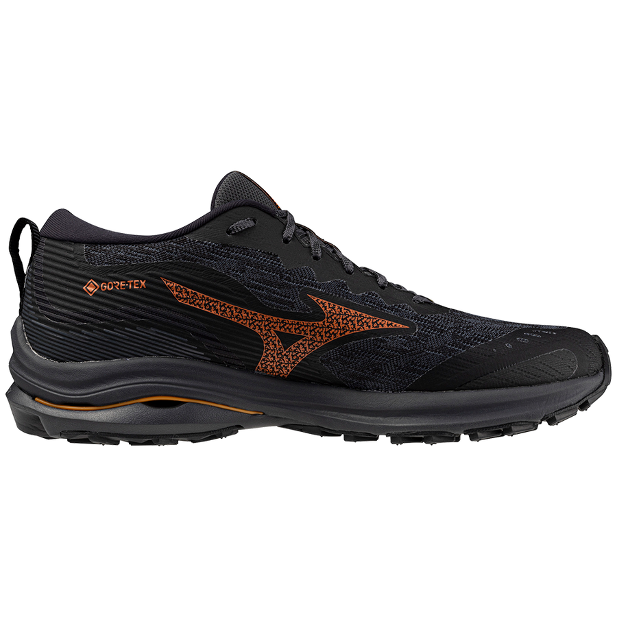 Mizuno WAVE RIDER GTX Black/Nasturtium/Carrot Curl