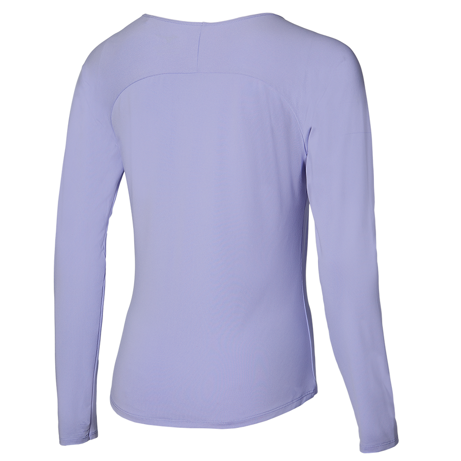 Mizuno L/S Tee Violet Glow