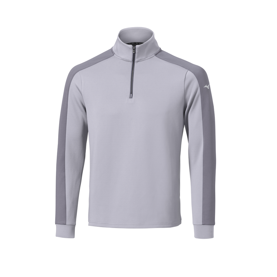 Mizuno Elevated Warm Quarter Zip Quicksilver