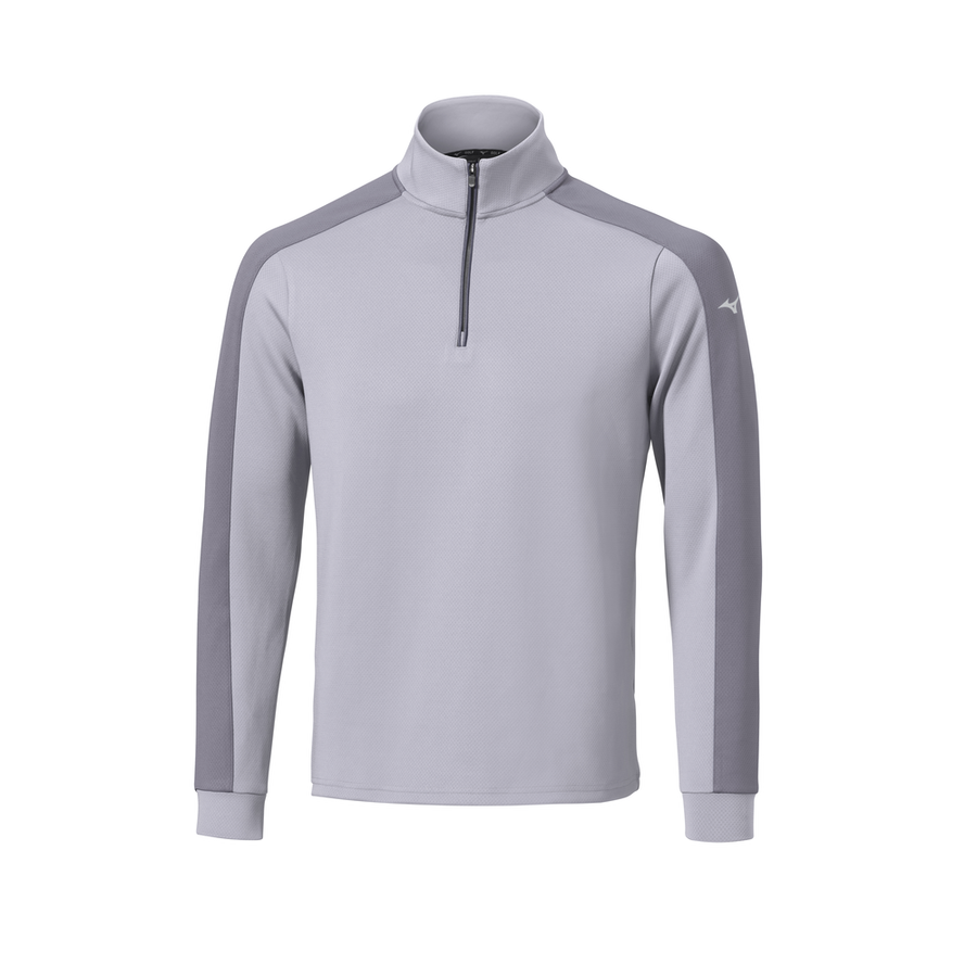 Mizuno Elevated Warm Quarter Zip Quicksilver
