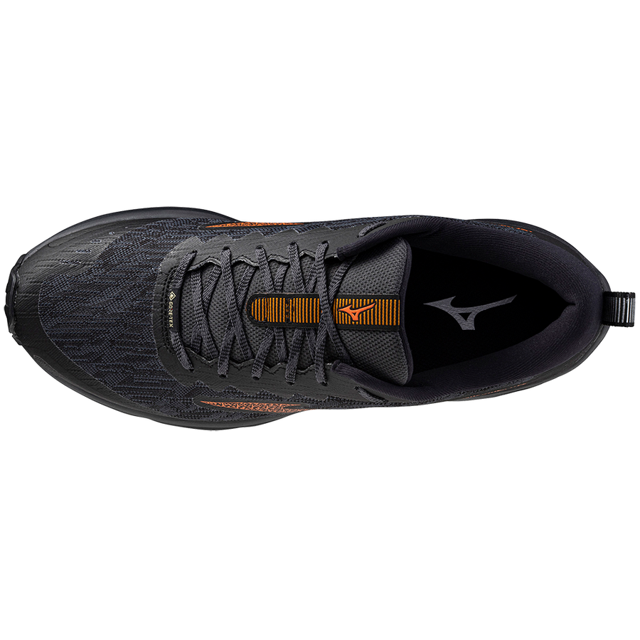 Mizuno WAVE RIDER GTX Black/Nasturtium/Carrot Curl