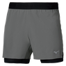 Mizuno Core 5.5 Inches 2in1 Short(M) Lava Smoke