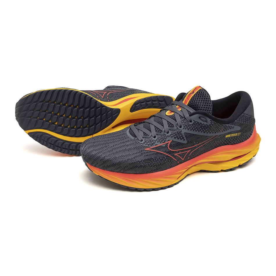 Mizuno WAVE RIDER 27 Turbulence/Cayenne/Citrus