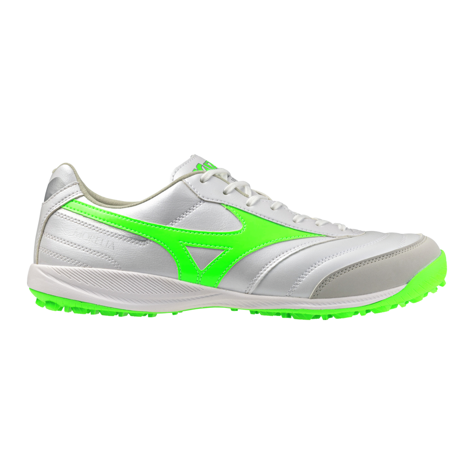 Mizuno MORELIA SALA PRO TF White/neon green/galaxy silver