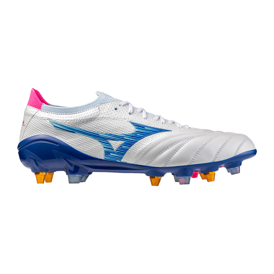 Mizuno MORELIA NEO IV BETA JAPAN MIX White/Tanager Turquoise/Pink Tetra