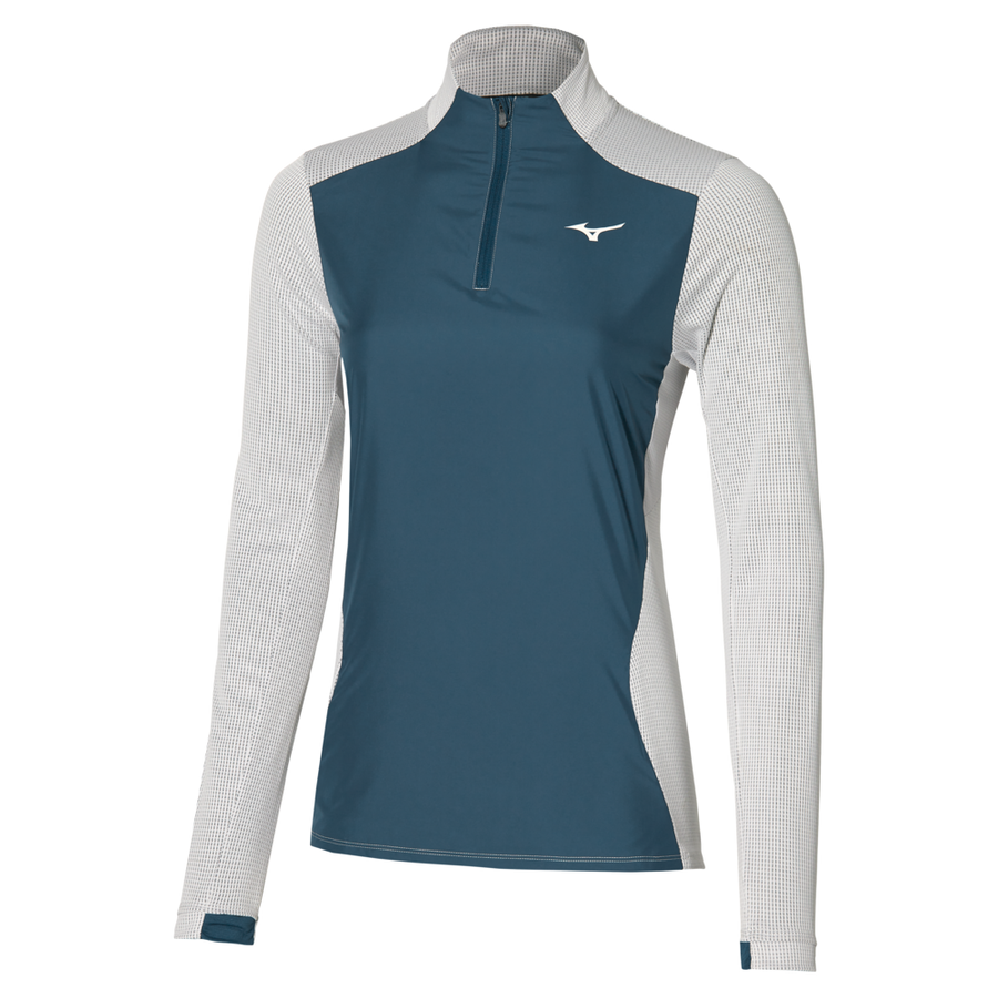 Mizuno HYBRID LONGSLEEVE T-SHIRT Nimbus cloud