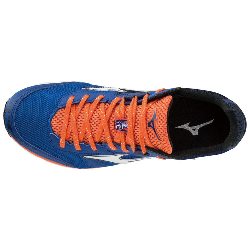Details about   MIZUNO Running Shoes WAVE EMPEROR 3 J1GA1976 Blue White Orange US7 25cm 