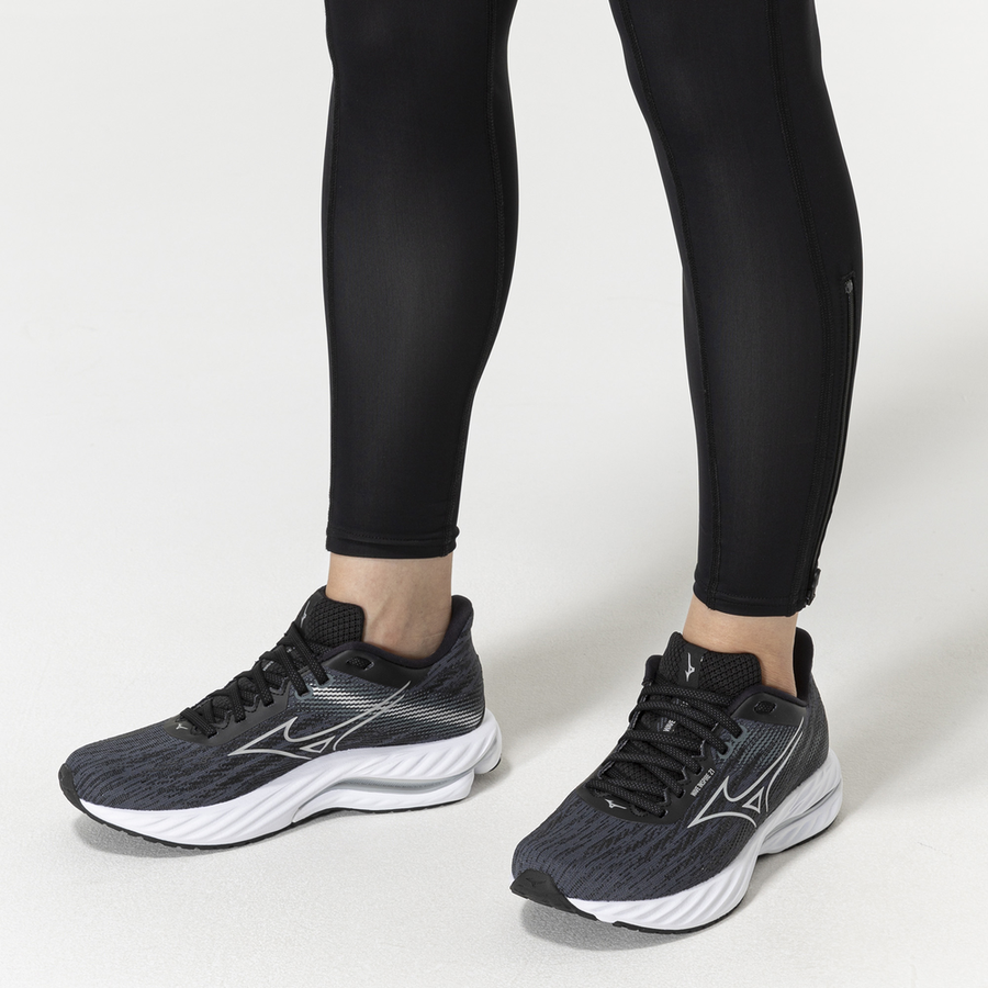 Mizuno WAVE INSPIRE 21 Black/silver/metallic gray