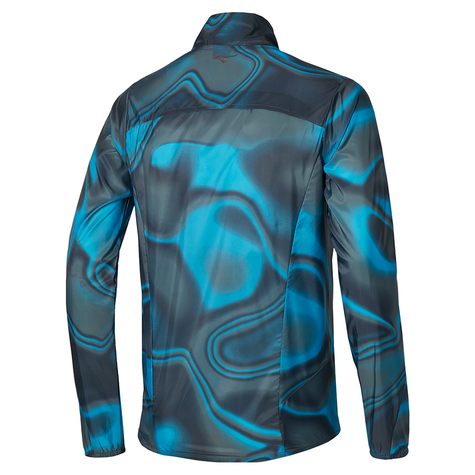 Mizuno Premium Aero Jacket Hawaiian Ocean/Black
