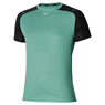 Mizuno DryAeroFlow Tee Mineral Blue/Black