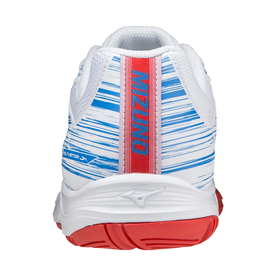 Mizuno STEALTH STAR JUNIOR White/FRed/FrenchBlue