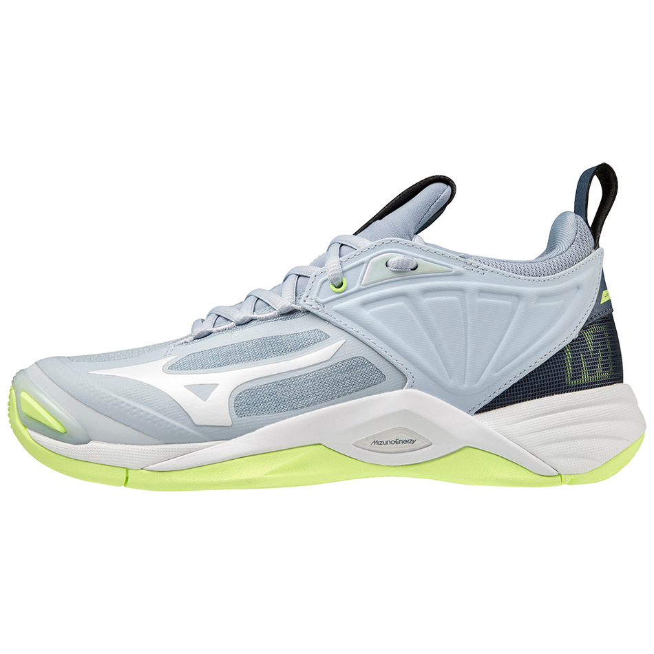 Mizuno Wave Momentum 2 Heather/Wht/NeoLime