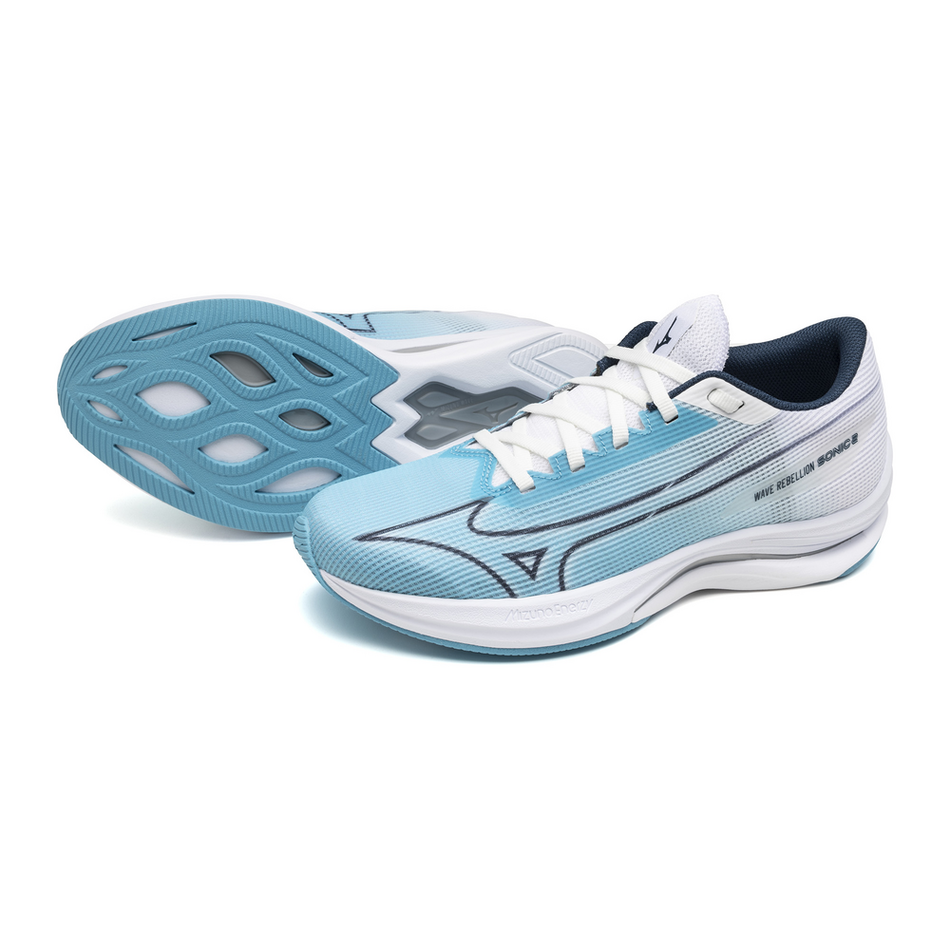 Mizuno WAVE REBELLION SONIC 2 River blue/blue wing teal/white