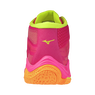 Mizuno WAVE LIGHTNING ELITE MID Pink Tetra/Fortune Yellow/Light Orange