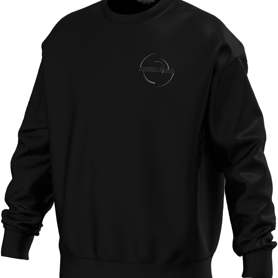 Mizuno Athletic Crew Neck(M) BLACK
