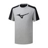 Mizuno Heritage Tee 2 Grey/Black