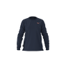 Mizuno Athleticwear new wave long sleeve Dress blues