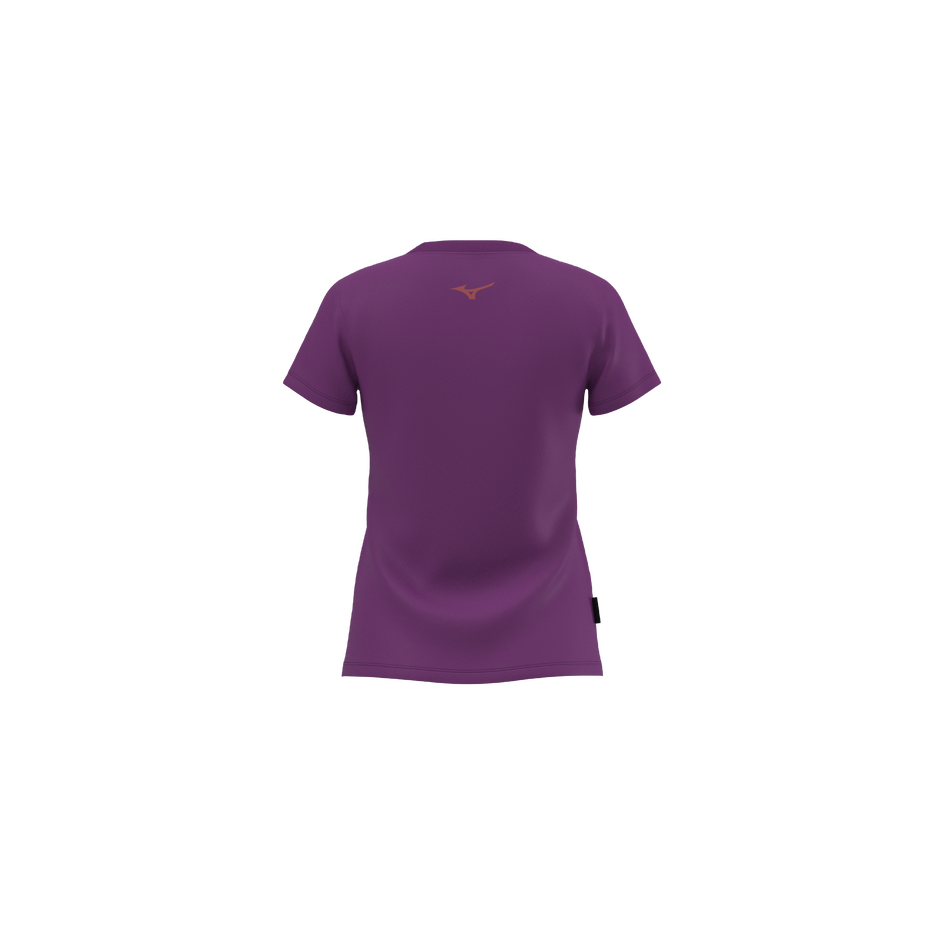 Mizuno Athleticwear runbird t-shirt Dahlia