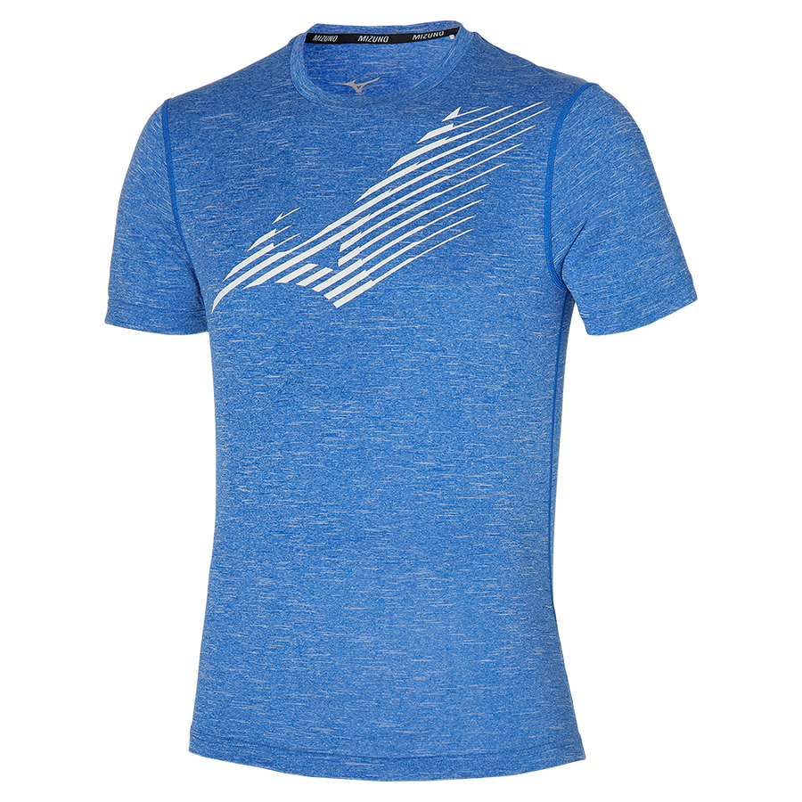 Mizuno Core Graphic RB Tee Turkish Sea