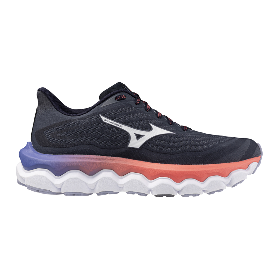 Mizuno WAVE HORIZON 8 Odyssey Gray/White/Striking Coral