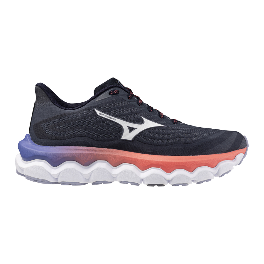 Mizuno WAVE HORIZON 8 Odyssey Gray/White/Striking Coral
