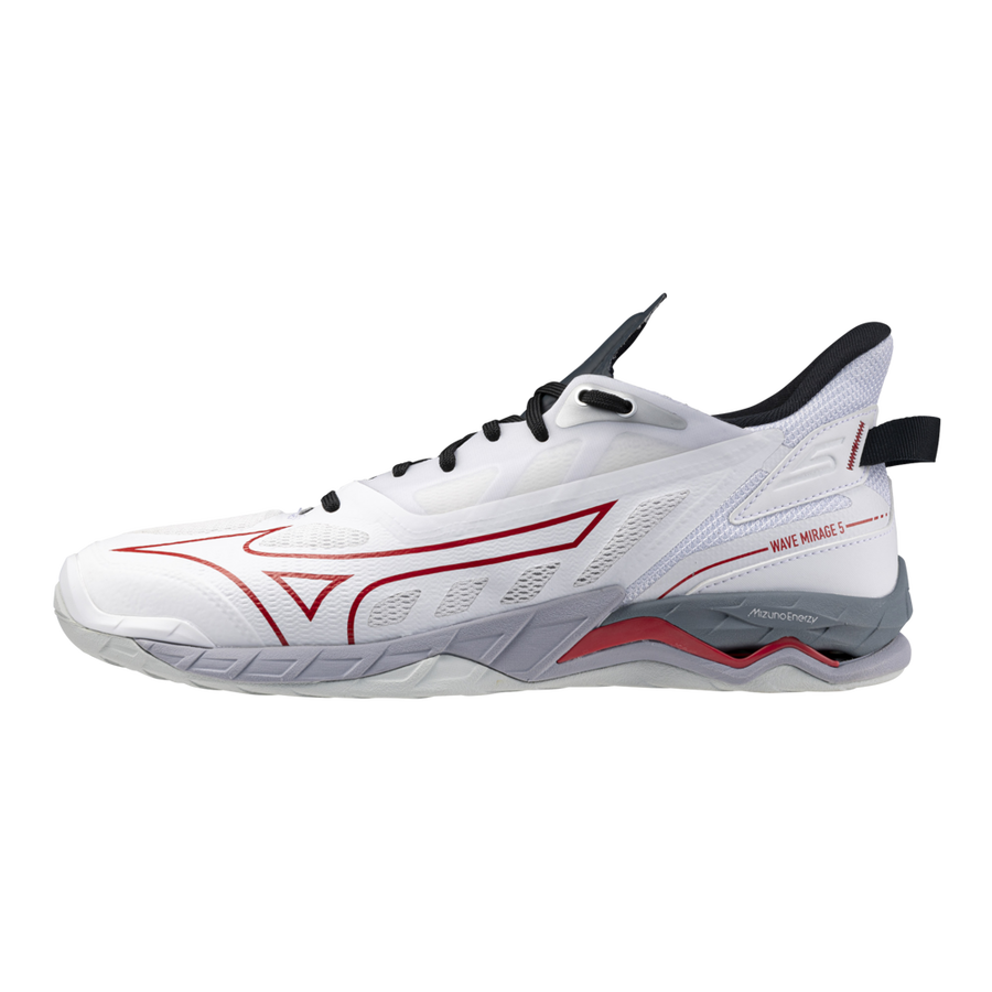 Mizuno WAVE MIRAGE 5 White/salsa/vulcan