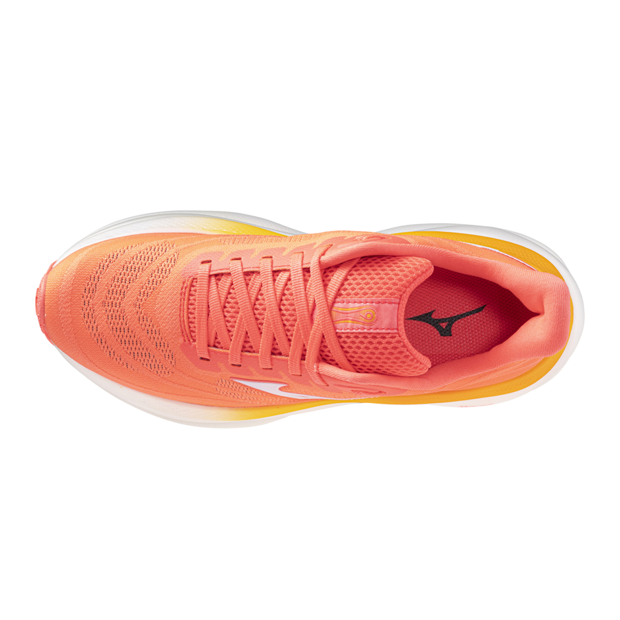 Mizuno WAVE SKY 9 Striking Coral/BaseballWhite/C
