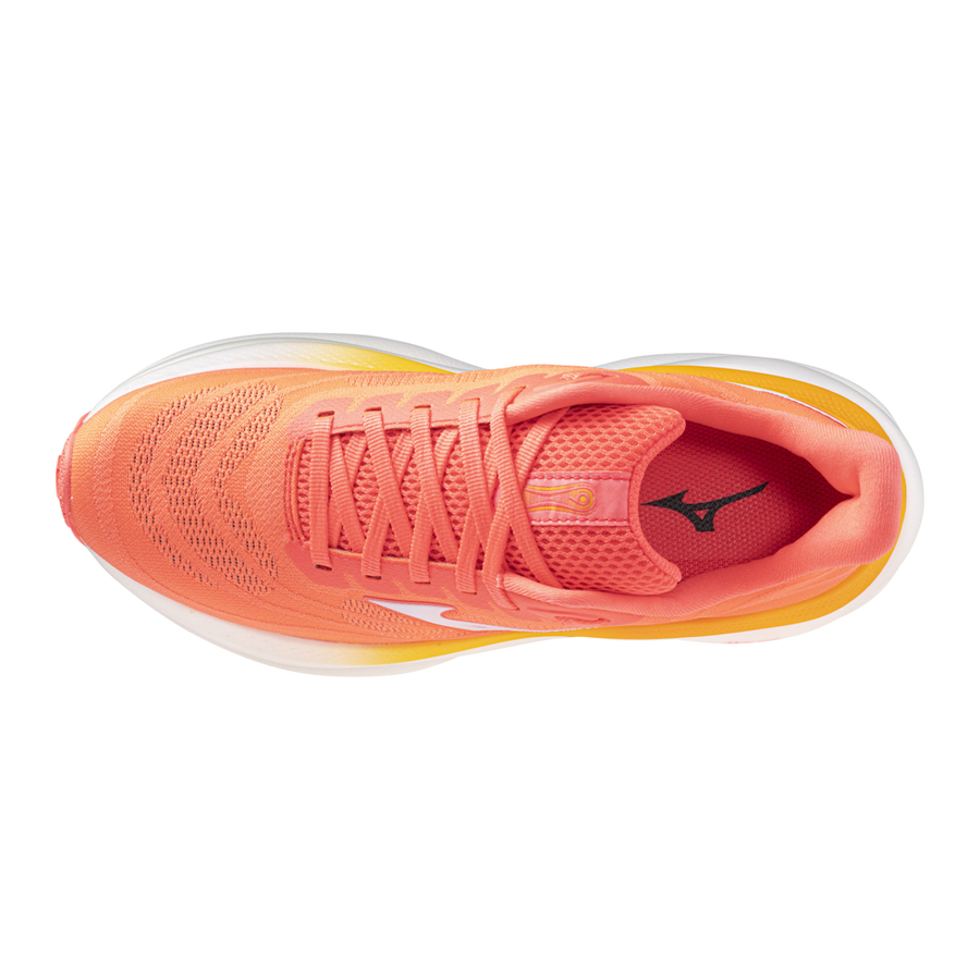 Mizuno WAVE SKY 9 Striking Coral/BaseballWhite/C